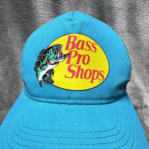 Bass Pro Shops Hat Mesh Adjustable SnapBack Trucker Baseball Fishing Outdoor Cap - Picture 11 of 16